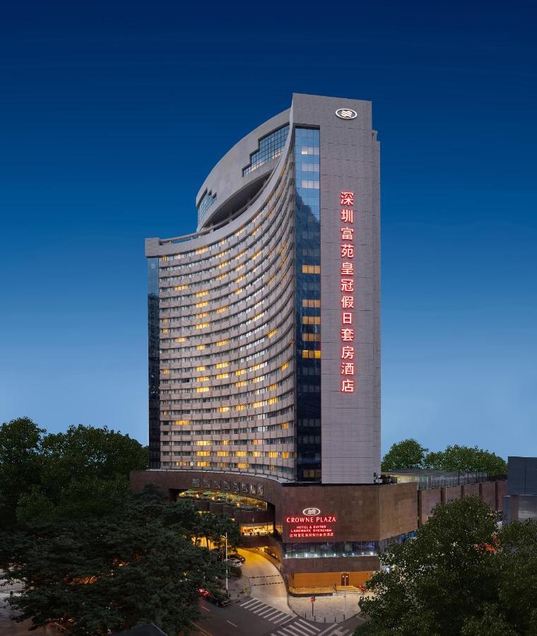 Crowne Plaza Landmark Shenzhen: Border-Close Retreat with Heated Pool Hotel Exterior photo